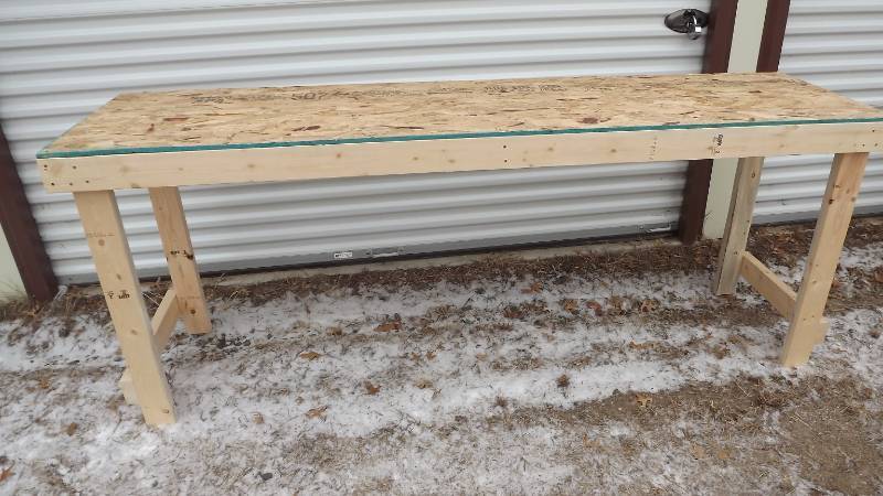 lot 26 image: Wooden Work Bench