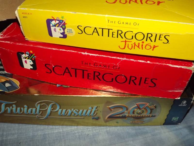 lot 344 image: Board Games And VHS Movies