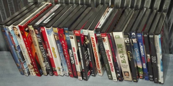 lot 345 image: DVDs