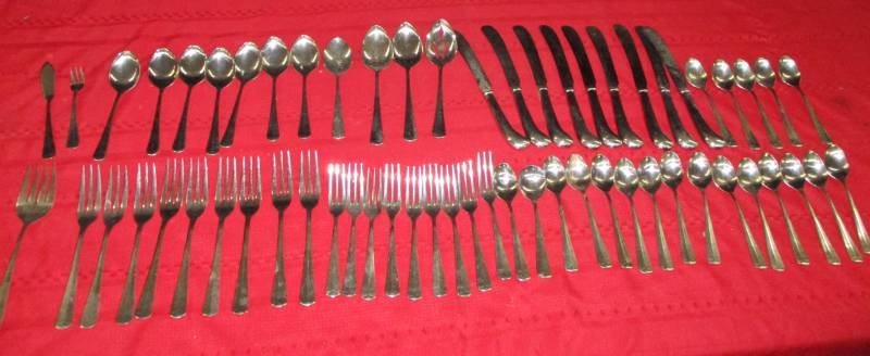 60 plus piece Silverware set