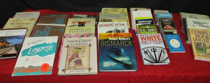 Large Variety of DIY books Large hardcovers