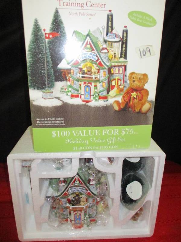 Department 56 Teddy Bear Training Center