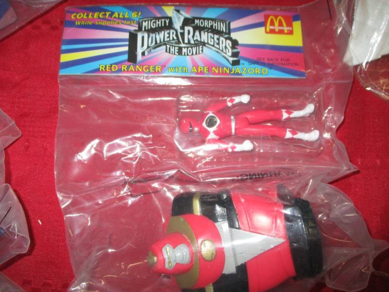 Collectible power rangers
