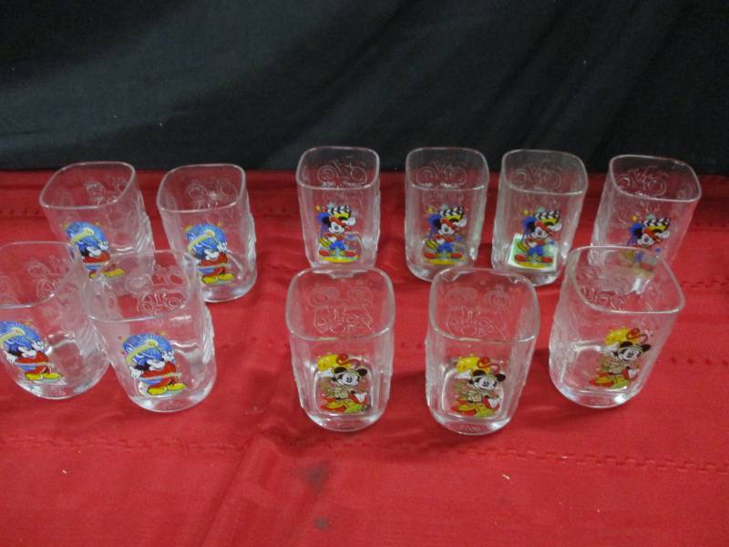 Disney Collector Glasses