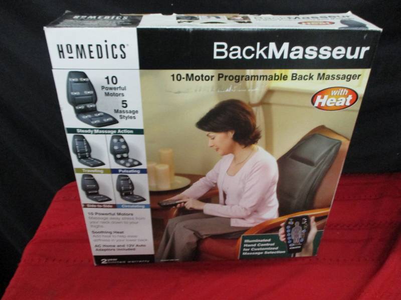 Homemedics Back Massuer with heat for your chair
