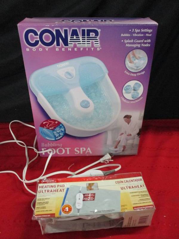 Conair Foot Spa and Heat Pad