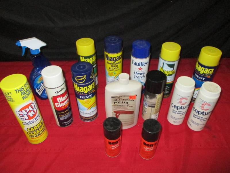 Cleaners, Corn Starch, Window Cleaner