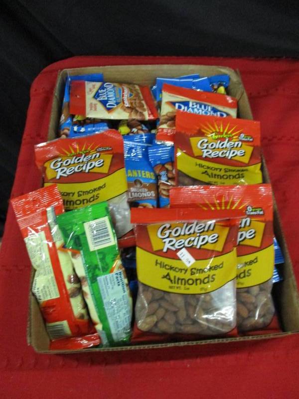 39 bags of various nuts