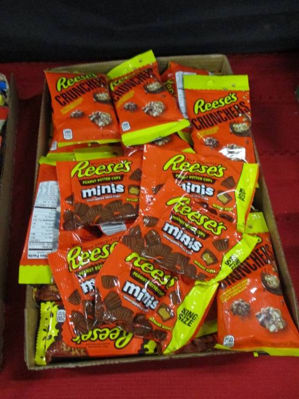 33 bags of various reeses