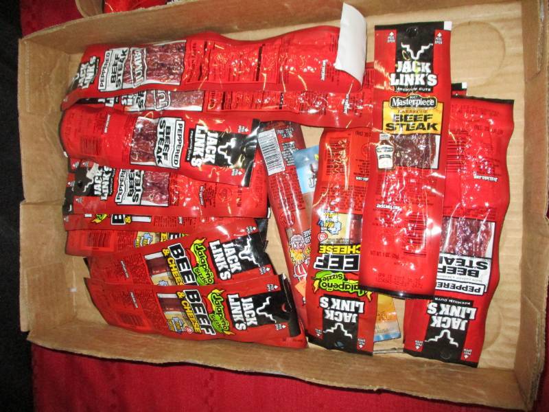 18 sticks of Jerky