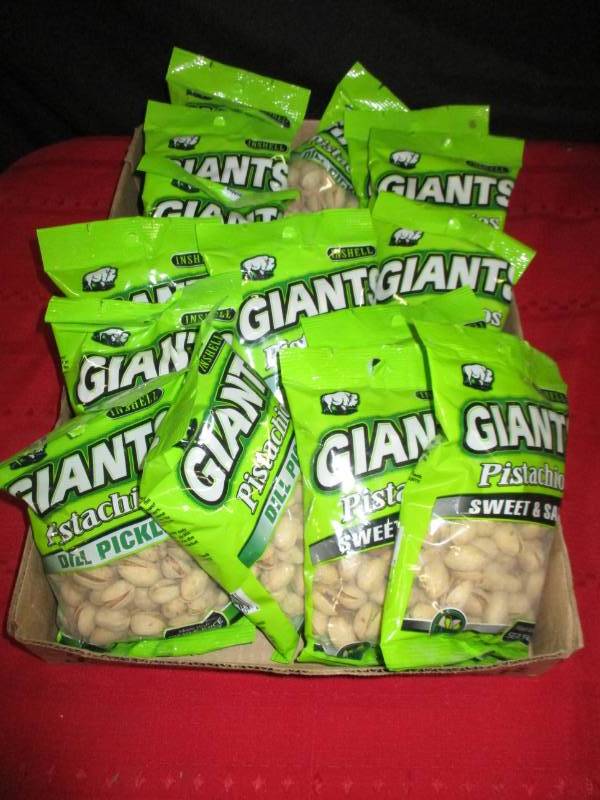 16 Bags of Various Pistachios