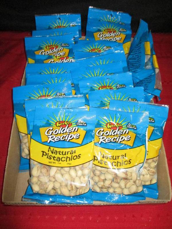 24 Bags of  Various Pistchios