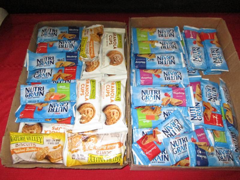 68 Various Cereal Bars