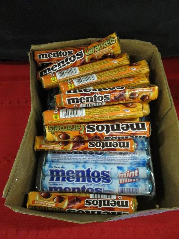 48 packs of mentos