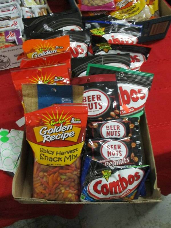 19 bags combos and nuts