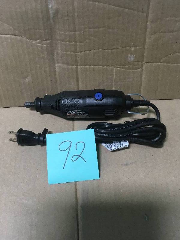 lot 92 image: Dremel 200 Series 1.15 Amp Dual Speed Corded Rotary Tool ONLY in working condition
