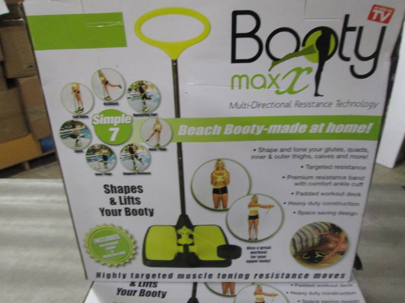 lot 37 image: Booty Max Workout Kit in Black Reta...