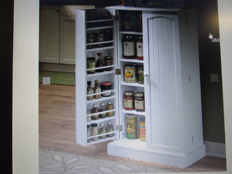 lot 54 image: Double Door Pantry open box Retail ...