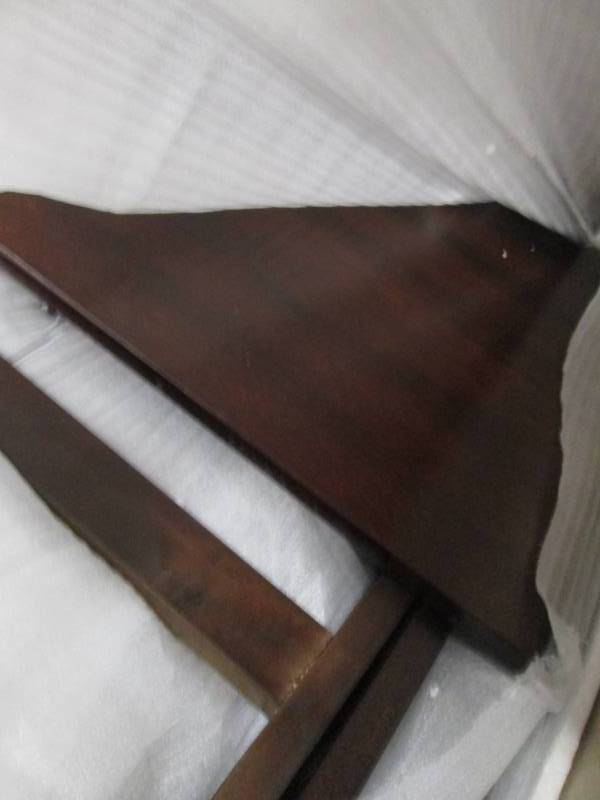 lot 61 image: 5 Pc Tray Tables Set open box Retai...