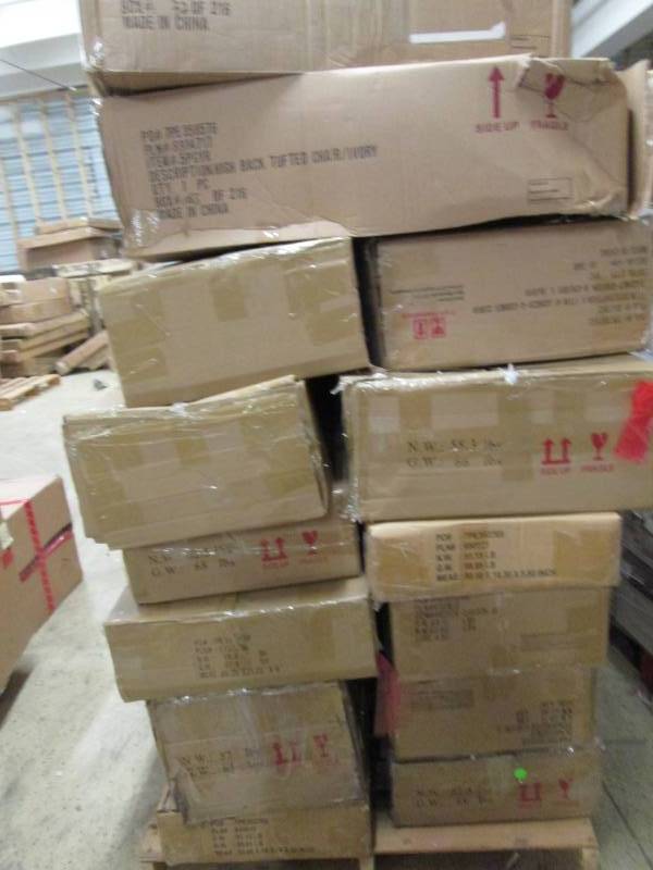 lot 84 image: Pallet of Furniture Damaged or Par...