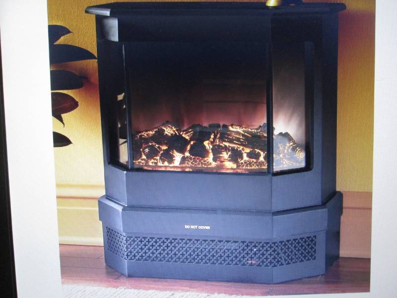 lot 86 image: 3-Sided Contemporary Classic Firepl...