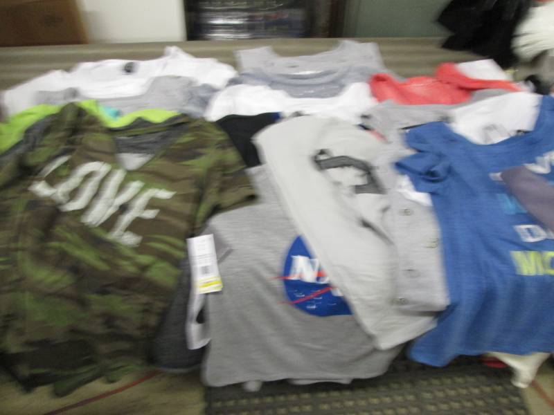 lot 160 image: T-Shirts & Tanks NWT, Zip Jacket XX...