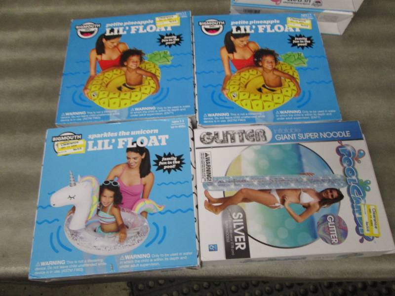 lot 170 image: Lot of 4 Pool Floats...