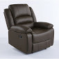 lot 3 image: Overstuffed Recliner open box Retai...
