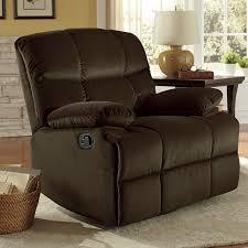 lot 4 image: Microfiber Swivel Rocker Recliner o...