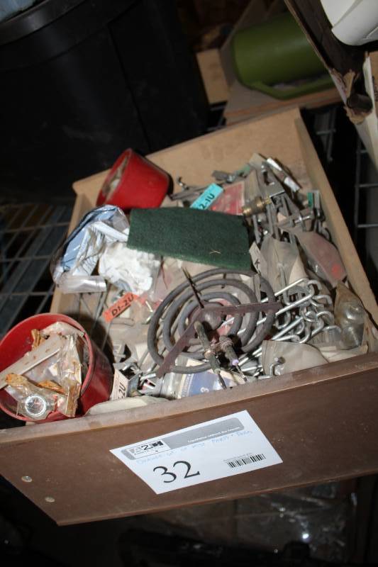 lot 32 image: Misc. Parts, Tools