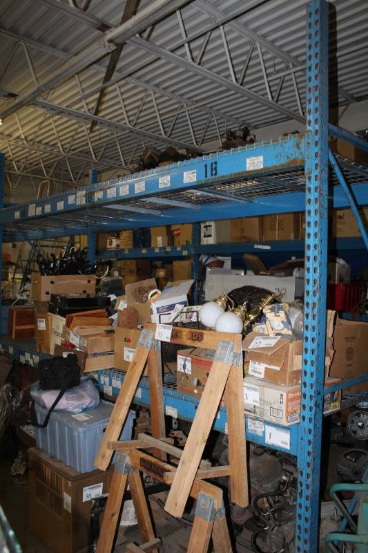 lot 1 image: Pallet Racking - Uprights, Beams