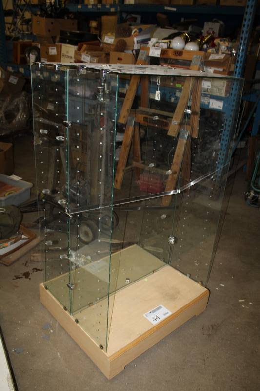 lot 44 image: Glass Display Case