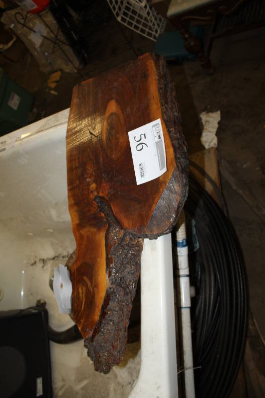 lot 56 image: Live Edge Wood Slab