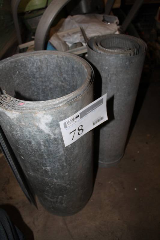 lot 78 image: Rolls of Ductwork