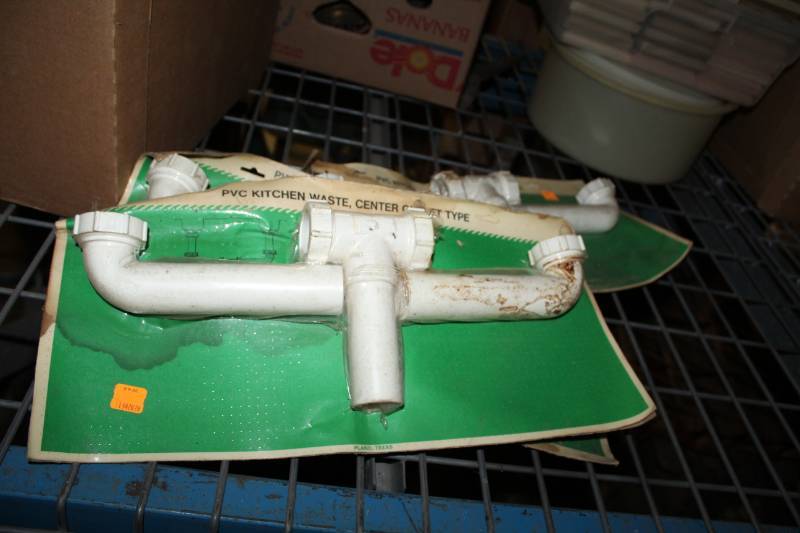 lot 98 image: Misc. PVC Plumbing Pipe and Fittings