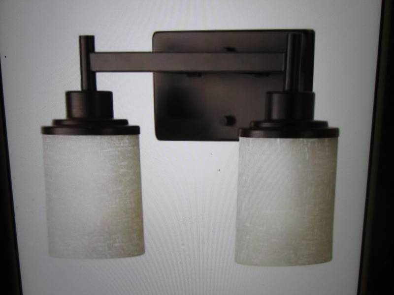 lot 9 image: Miseno 2-Light Bath Vanity Light Re...