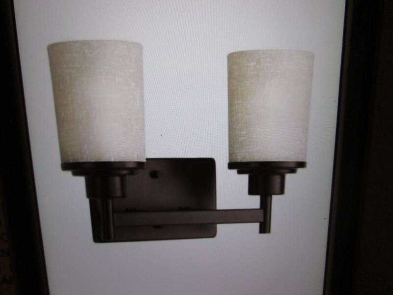 lot 10 image: Miseno 2-Light Bath Vanity Light Re...
