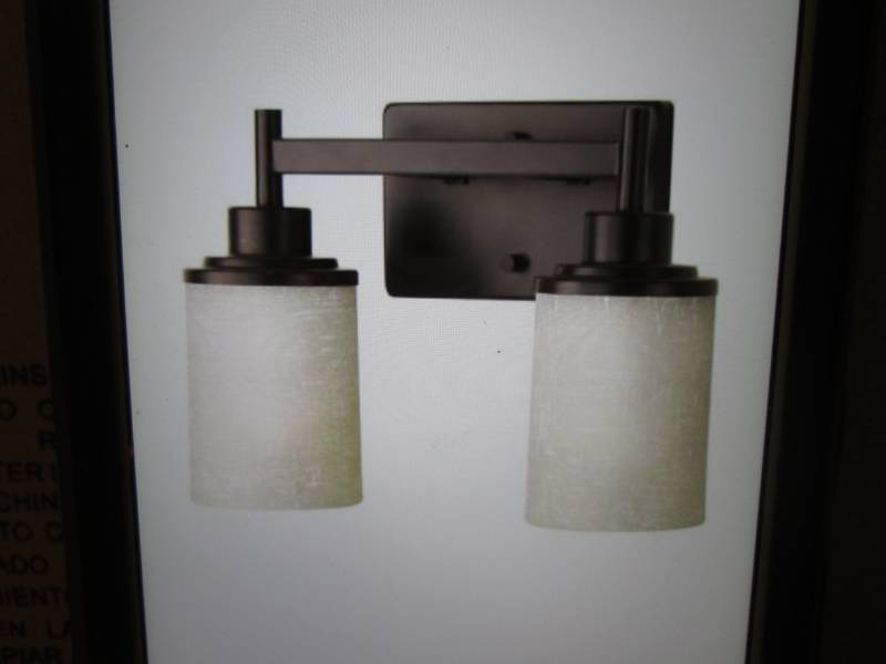 lot 11 image: Miseno 2-Light Bath Vanity Light Re...