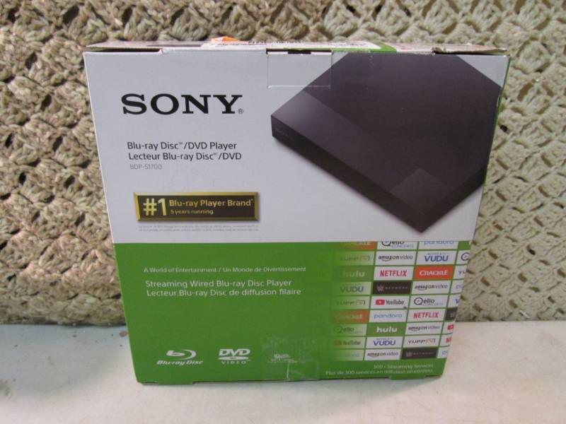 lot 23 image: Sony BDP-S1700 Blu-Ray DiscDVD Pla...
