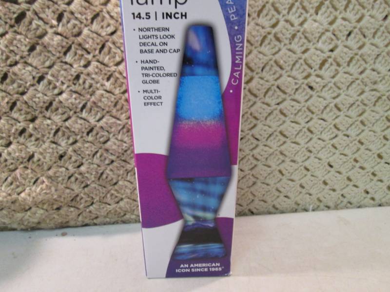lot 31 image: Colormax 14.5 Lava Lamp New in box...