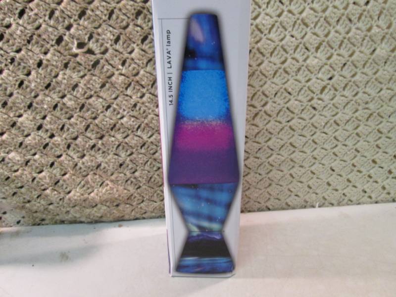 lot 32 image: Colormax 14.5 Lava Lamp New in box...