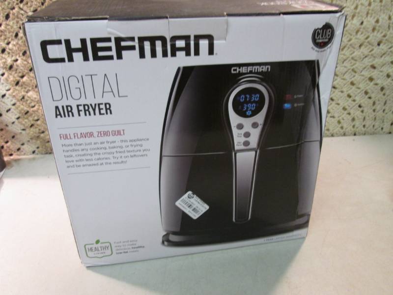 lot 33 image: Chefman 2.6 Qt. Digital Air Fryer O...