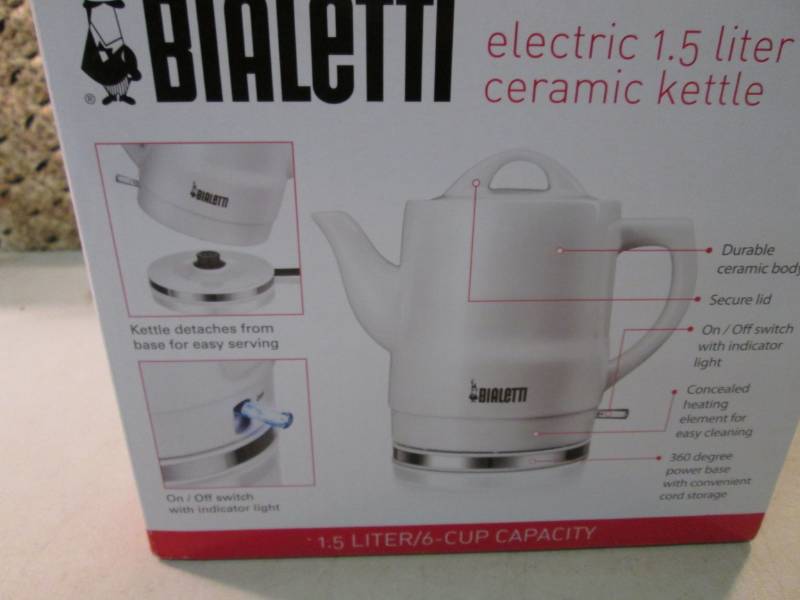 bialetti electric kettle