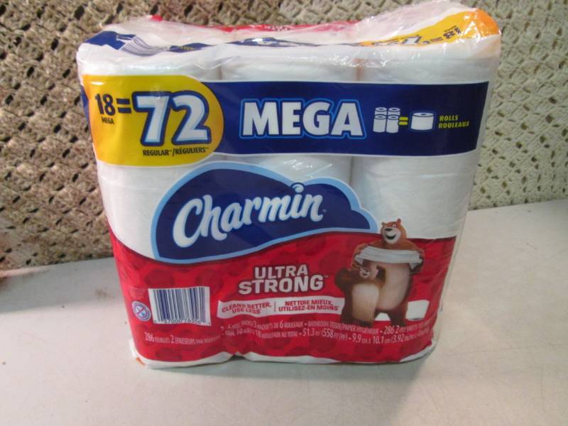 lot 43 image: 18 Roll Pack of Charmin Bathroom Ti...