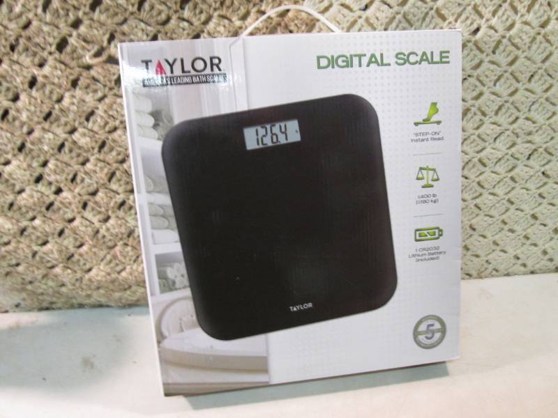 lot 45 image: Taylor Digital Scale Looks unopened...