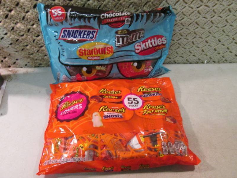 lot 52 image: 2 Big Bags of Candy 55 pieces each....