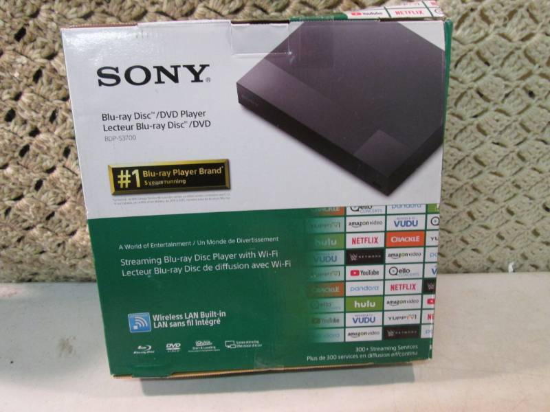 lot 53 image: Sony BDP-S1700 Blu-Ray DiscDVD Pla...