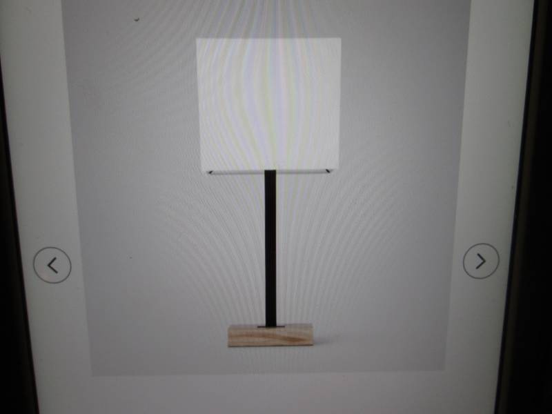 lot 95 image: Project 62 Wood Square Base Table L...