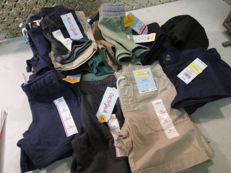 lot 104 image: Lot of 24 Pairs of Boys Shorts Vari...
