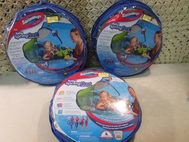lot 130 image: Lot of 3 Swimways Baby Spring Float...
